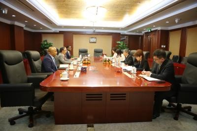TT Cabinet Ministers Stuart Young (National Security) and Senator Dennis Moses (Foreign and CARICOM Affairs)  join high-level representatives from around the world in discussing the joint implementation of the Belt and Road Initiative (BRI) in Beijing in April, 2019  Photo from News.gov.tt