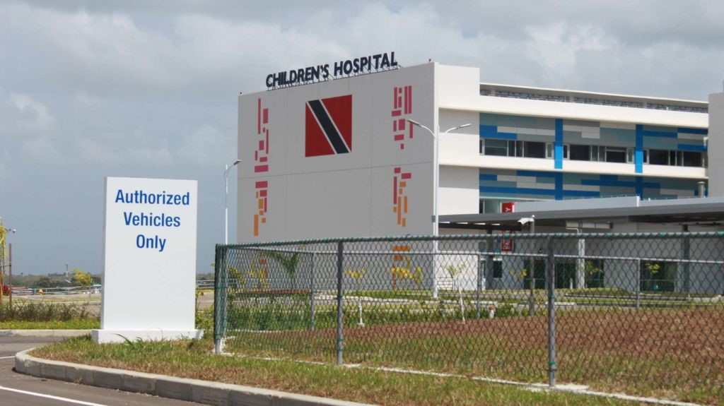 The Chinese Built Hospital at Couva, Central Trinidad
